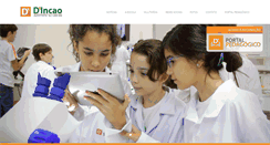Desktop Screenshot of dincao.com.br